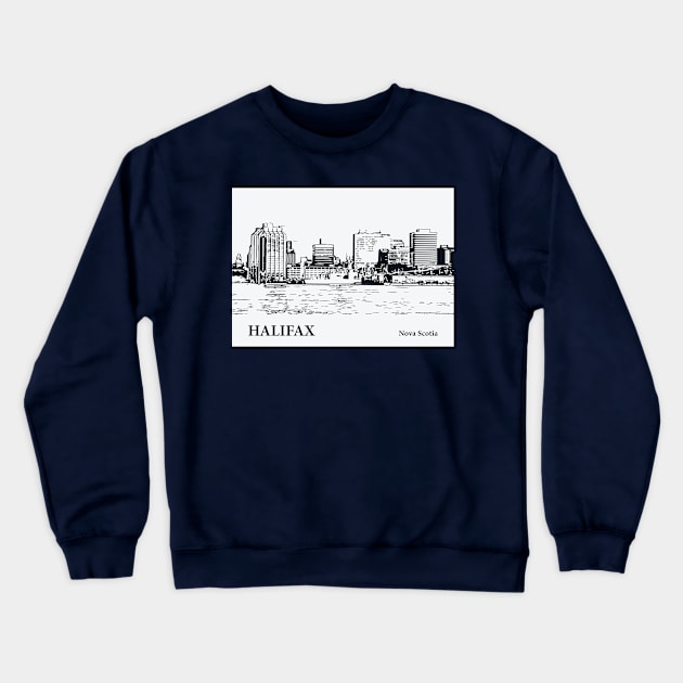 Halifax - Nova Scotia Crewneck Sweatshirt by Lakeric